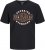 Jack & Jones LOGO O-Neck T-Shirt Black - Tričká - Nadrozmerné tričká - 2XL-14XL