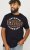 Jack & Jones LOGO O-Neck T-Shirt Black - Tričká - Nadrozmerné tričká - 2XL-14XL