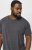 Jack & Jones ORGANIC T-Shirt Dark Grey Melange - Tričká - Nadrozmerné tričká - 2XL-14XL