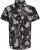 Jack & Jones Hawaii AOP Shirt Black - Košele - Košele 2XL-10XL