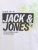  Jack & Jones Jaxon Crew Neck T-Shirt White - Tričká - Nadrozmerné tričká - 2XL-14XL