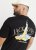 Jack & Jones Boston Photo Crew Neck T-Shirt Black - Tričká - Nadrozmerné tričká - 2XL-14XL