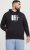 Jack & Jones Frederiksberg Box Script Hoodie Black - Mikiny & mikiny bez kapucne - Mikiny & Mikiny s Kapucňou 2XL-12XL