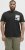 Jack & Jones Split Pocket Print T-Shirt Black - Tričká - Nadrozmerné tričká - 2XL-14XL