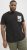 Jack & Jones Split Pocket Print T-Shirt Black - Tričká - Nadrozmerné tričká - 2XL-14XL