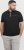 Jack & Jones Fusion Pique Zipper Polo Black - Polokošele - Polokošele 2XL-8XL
