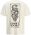 Jack & Jones Snake Crew Neck T-Shirt Antique White - Tričká - Nadrozmerné tričká - 2XL-14XL