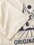Jack & Jones Bellagio Collage Crew Neck T-Shirt Antique White - Tričká - Nadrozmerné tričká - 2XL-14XL