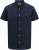 Jack & Jones Summer Shield Short Sleeve Shirt Maritime Blue - Košele - Košele 2XL-10XL