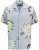 Jack & Jones Vira Marshall AOP Short Sleeve Shirt Skyway - Košele - Košele 2XL-10XL