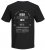 Jack & Jones JCOEDTN T-Shirt with Back Print Black - Tričká - Nadrozmerné tričká - 2XL-14XL