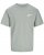 Jack & Jones Zekiel Crew Neck T-Shirt Iceberg Green - Tričká - Nadrozmerné tričká - 2XL-14XL