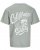 Jack & Jones Zekiel Crew Neck T-Shirt Iceberg Green - Tričká - Nadrozmerné tričká - 2XL-14XL