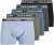 Jack & Jones Evan Solid Trunks 5-Pack Black - Spodná bielizeň - Spodné Prádlo 2XL-8XL