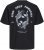 Jack & Jones Charge Crew Neck Printed T-Shirt Black - Tričká - Nadrozmerné tričká - 2XL-14XL