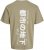 Jack & Jones Ayce Crew Neck T-Shirt Beige - Tričká - Nadrozmerné tričká - 2XL-14XL
