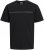 Jack & Jones FUSION Full Branding T-Shirt Black - Tričká - Nadrozmerné tričká - 2XL-14XL