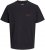 Jack & Jones Retiro Crew Neck T-Shirt Black - Tričká - Nadrozmerné tričká - 2XL-14XL