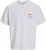 Jack & Jones Compact Crew Neck T-Shirt White - Tričká - Nadrozmerné tričká - 2XL-14XL