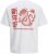 Jack & Jones Snake Dragon Crew Neck T-Shirt Bright White - Tričká - Nadrozmerné tričká - 2XL-14XL