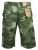 Kam Jeans 330 Cargoshorts Camo - Šortky - Šortky W40-W60