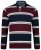 Kam Jeans 5242 Long Sleeve Polo Burgundy - Polokošele - Polokošele 2XL-8XL