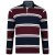 Kam Jeans 5242 Long Sleeve Polo Burgundy - Polokošele - Polokošele 2XL-8XL