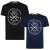 Kam Jeans 5331 Twin pack California Tee - Tričká - Nadrozmerné tričká - 2XL-14XL