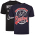 Kam Jeans 5712 Twin Pack Motorcycle/Cycle Print Tee Black and Navy - Tričká - Nadrozmerné tričká - 2XL-14XL