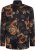 Kam Jeans 6057 LS Dragon Print Shirt Black - Košele - Košele 2XL-10XL