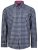 Kam Jeans 6156 Long Sleeve Check Shirt Navy - Košele - Košele 2XL-10XL