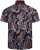 Kam Jeans 6330 AOP Floral Print Short Sleeve Shirt Navy - Košele - Košele 2XL-10XL