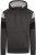 Kam Jeans 7068 Cut & Sew Over Head Hoody Charcoal - Mikiny & mikiny bez kapucne - Mikiny & Mikiny s Kapucňou 2XL-12XL
