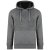 Kam Jeans 708 Embossed Hoodie Charcoal - Mikiny & mikiny bez kapucne - Mikiny & Mikiny s Kapucňou 2XL-12XL