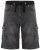 Kam Jeans Dito Denim Shorts Charcoal - Šortky - Šortky W40-W60