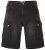 Kam Jeans Ivan Cargo Shorts Black - Šortky - Šortky W40-W60