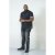 D555 Kevin Oxford Shirt Black - Košele - Košele 2XL-10XL