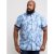 D555 Santana Hawaii Shirt Sky Blue - Košele - Košele 2XL-10XL