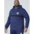 D555 Sergio Half Zip Hoodie Navy - Mikiny & mikiny bez kapucne - Mikiny & Mikiny s Kapucňou 2XL-12XL