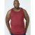 D555 Fabio Tanktop Red - Tričká - Nadrozmerné tričká - 2XL-14XL