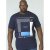 D555 Kenton T-shirt Navy - Tričká - Nadrozmerné tričká - 2XL-14XL