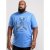 D555 Monty T-shirt Blue - Tričká - Nadrozmerné tričká - 2XL-14XL