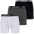 Lavecchia 1020 Boxershorts 3-pack Black/Charcoal/White - Spodná bielizeň - Spodné Prádlo 2XL-8XL
