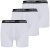 Lavecchia 1020 Boxershorts 3-pack White - Spodná bielizeň - Spodné Prádlo 2XL-8XL