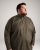 Motley Denim Lisbon Long Sleeve Shirt Dark Khaki - Košele - Košele 2XL-10XL