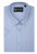Kam Jeans 6283 Casual SS Herringbone Shirt Blue - Košele - Košele 2XL-10XL