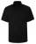 Kam Jeans 6283 Casual SS Herringbone Shirt Black - Košele - Košele 2XL-10XL