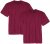 Adamo Marlon Comfort fit 2-pack T-shirt Blackberry - Tričká - Nadrozmerné tričká - 2XL-14XL