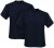 Adamo Marlon Comfort fit 2-pack T-shirt Navy - Tričká - Nadrozmerné tričká - 2XL-14XL