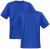 Adamo Marlon Comfort fit 2-pack T-shirt Royal Blue - Tričká - Nadrozmerné tričká - 2XL-14XL
